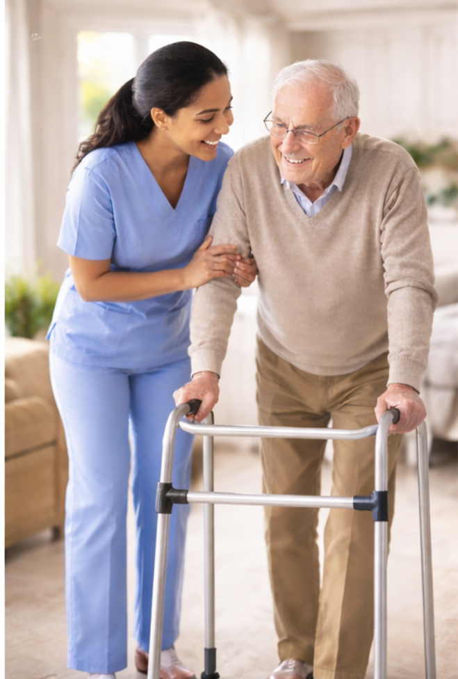 senior care caregiver home
