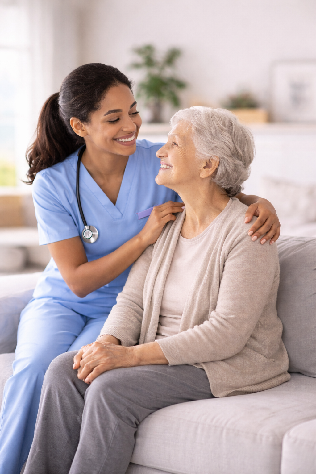 senior care caregiver home